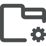 Manage Files SVG Icon